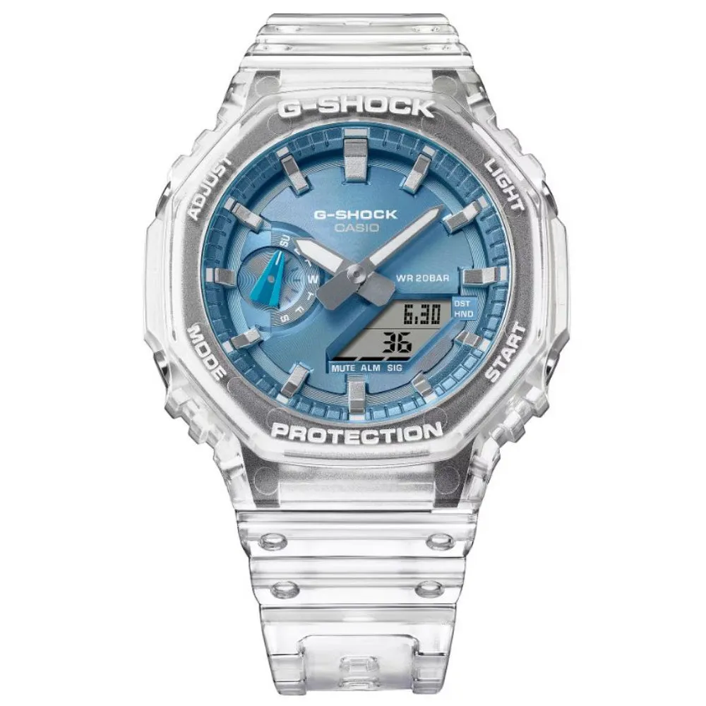 Casio G-Shock Transparent Resin Strap Unisex Watch GA-2100BM Series