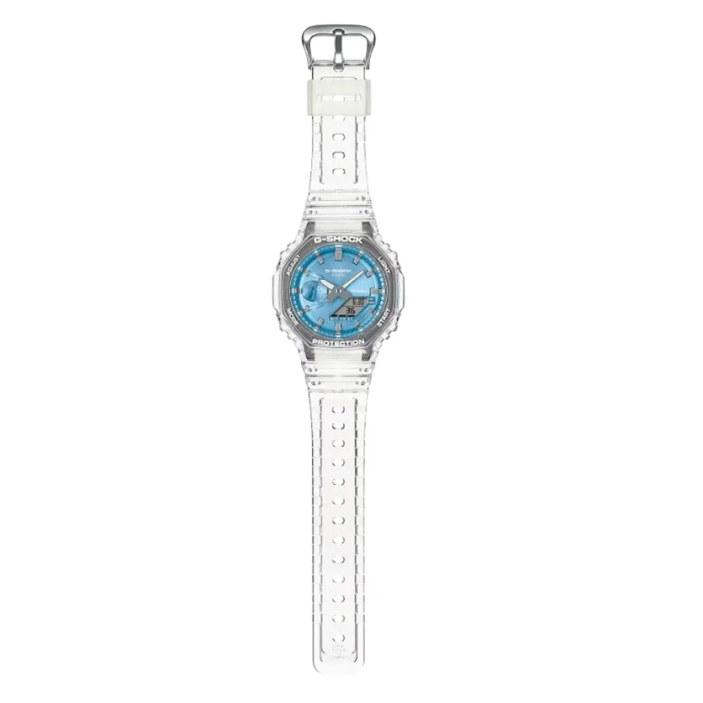 Casio G-Shock Transparent Resin Strap Unisex Watch GA-2100BM Series