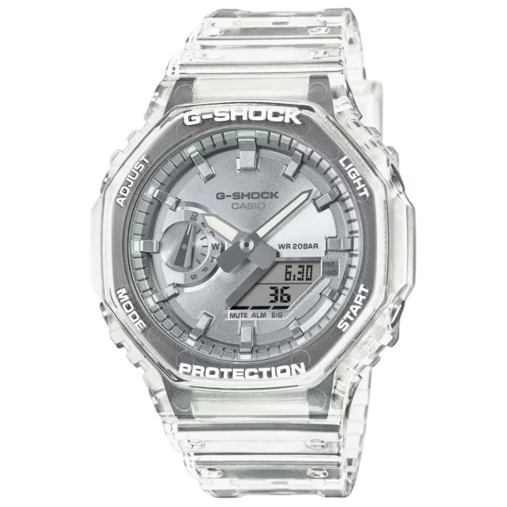 Casio G-Shock Transparent Resin Strap Unisex Watch GA-2100BM Series