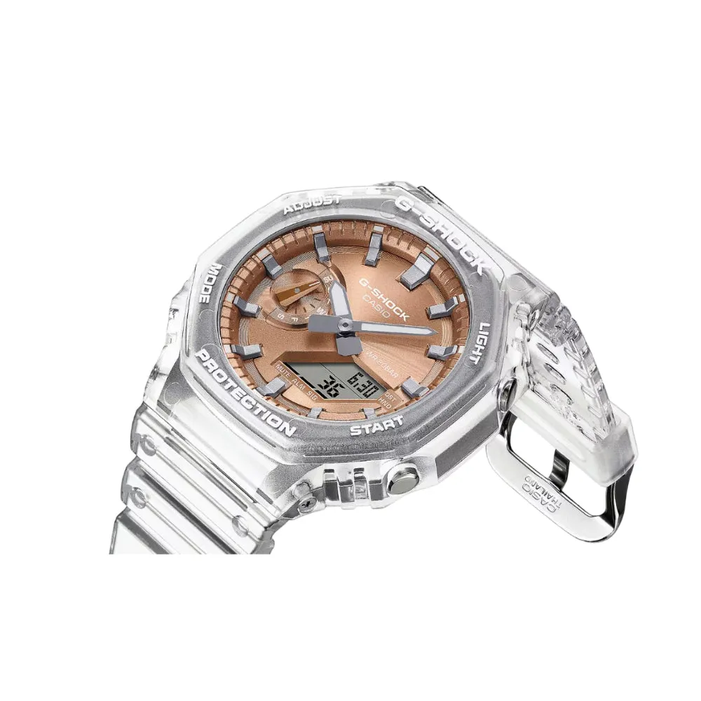 Casio G-Shock Transparent Resin Strap Unisex Watch GA-2100BM Series