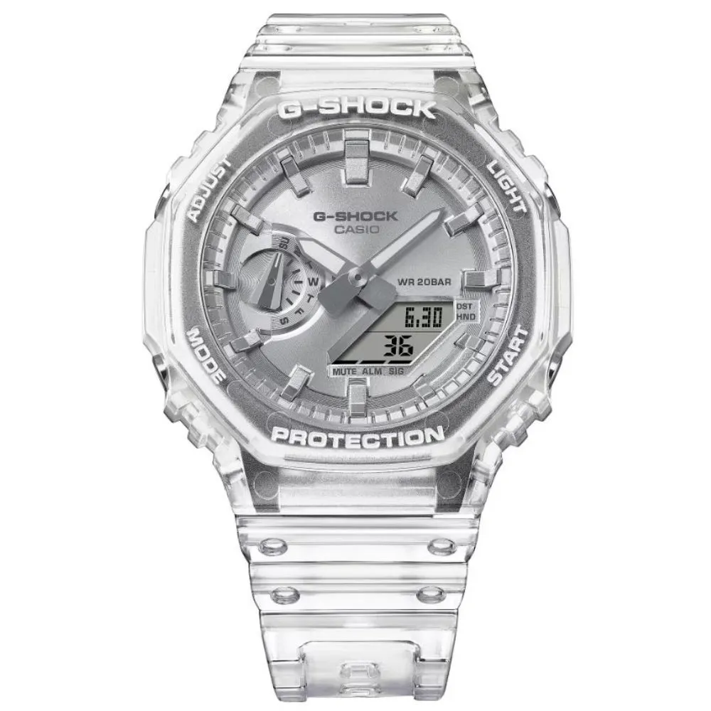 Casio G-Shock Transparent Resin Strap Unisex Watch GA-2100BM Series