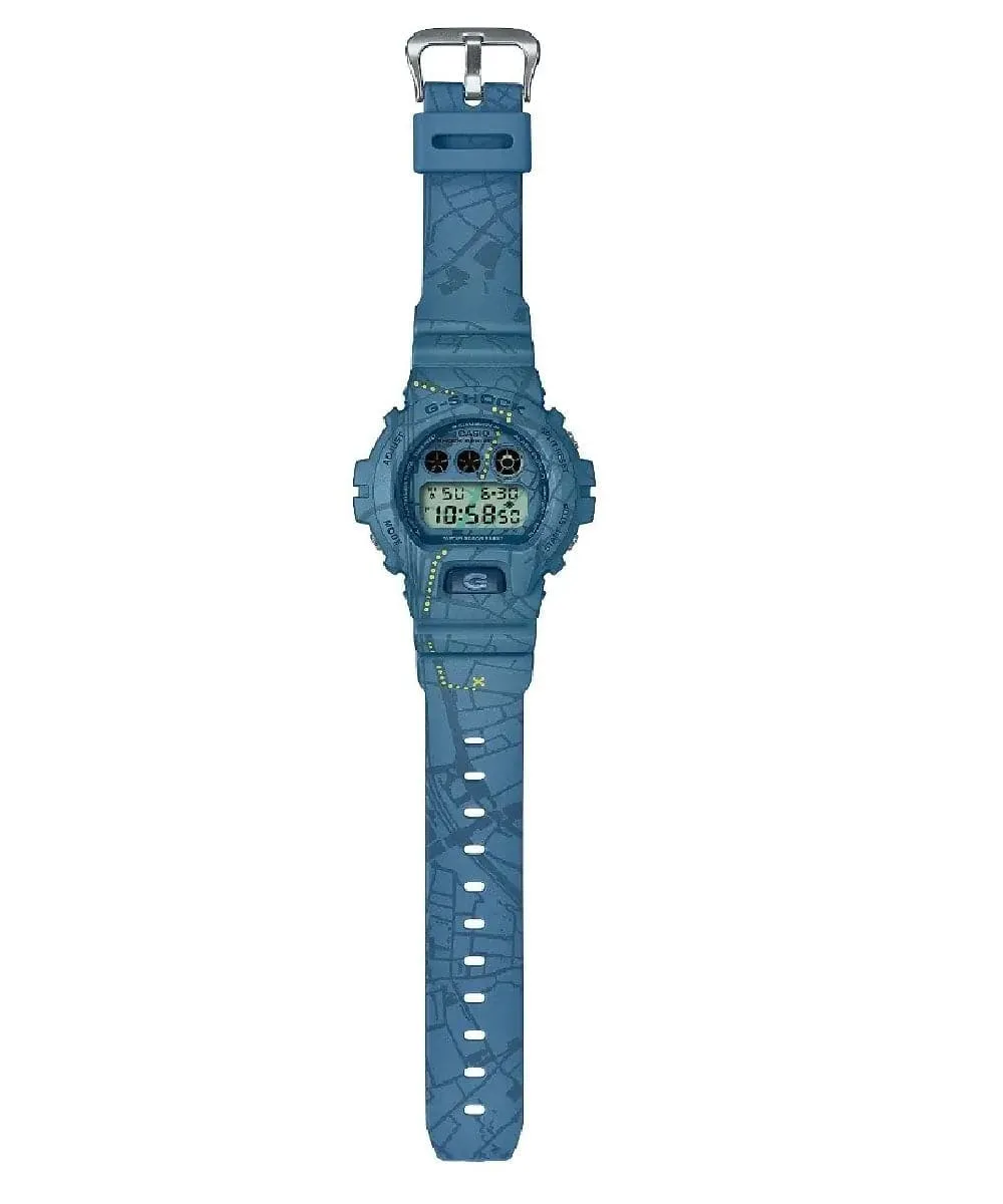 Casio G-Shock Treasure Hunt Shibuya Digital Blue Strap Men's Watch DW-6900SBY-2DR