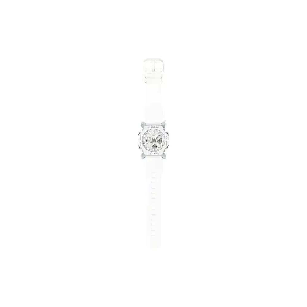 Casio G-Shock White Resin Strap Shock Resistant Unisex Watch GA-2300-7ADR-P