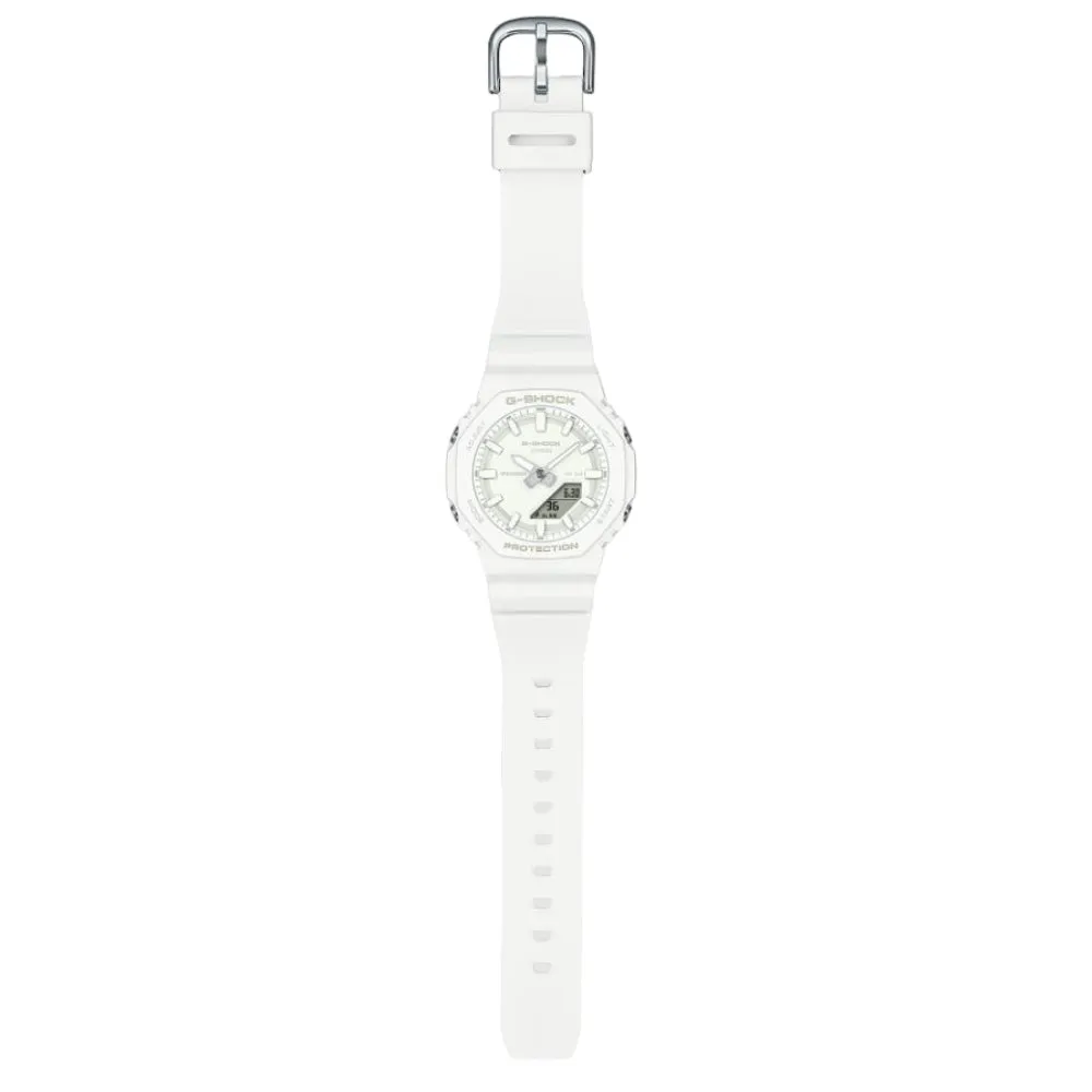 Casio G-Shock White Resin Strap Women Watch GMA-P2100-7ADR-P