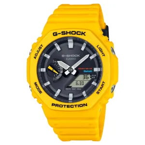 Casio G-Shock Yellow Resin Strap Men Watch GA-B2100C-9ADR-P