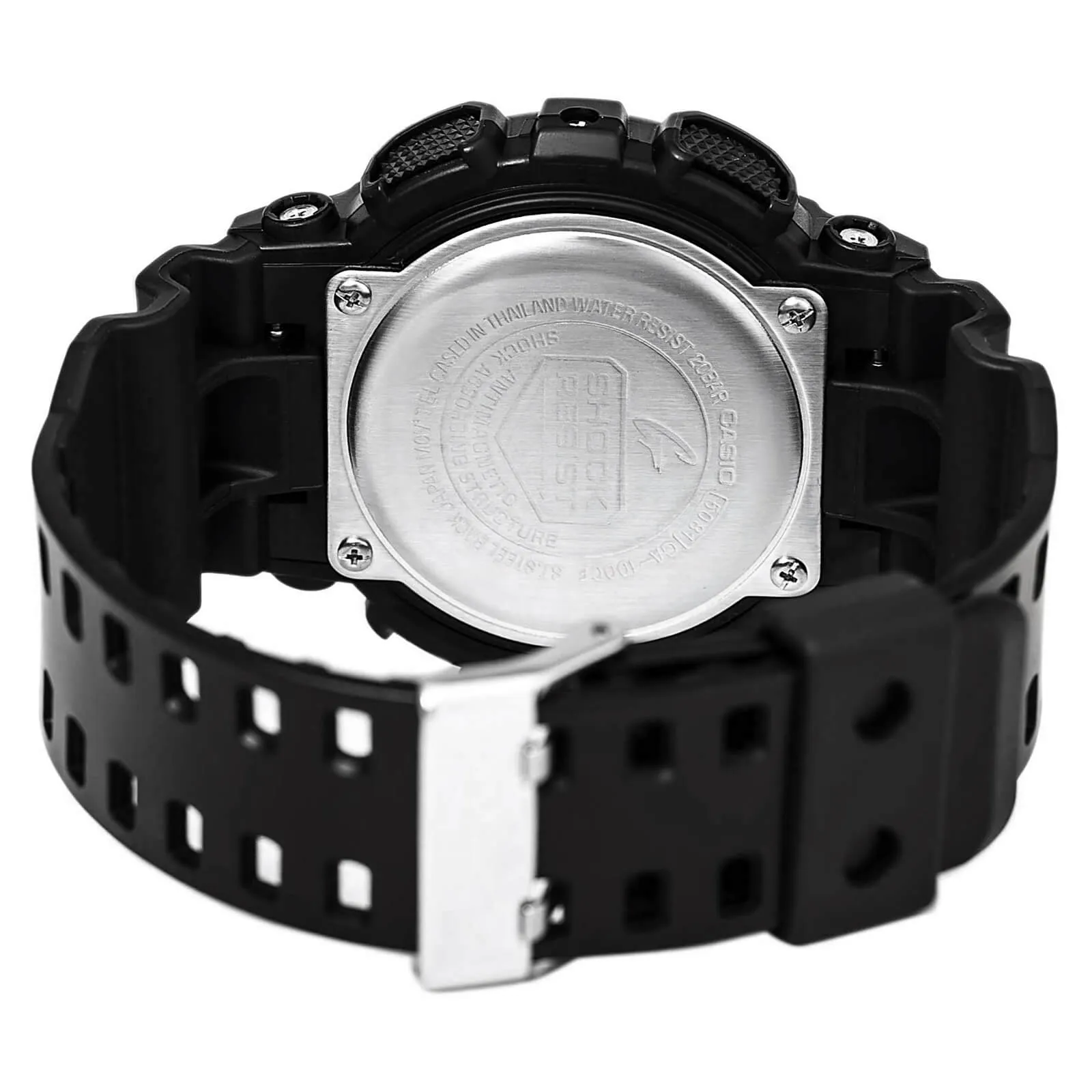 Casio Men's G-Shock Ana-Digi Camouflage Dial Resin Strap Dive Watch | GA100CF-1A9