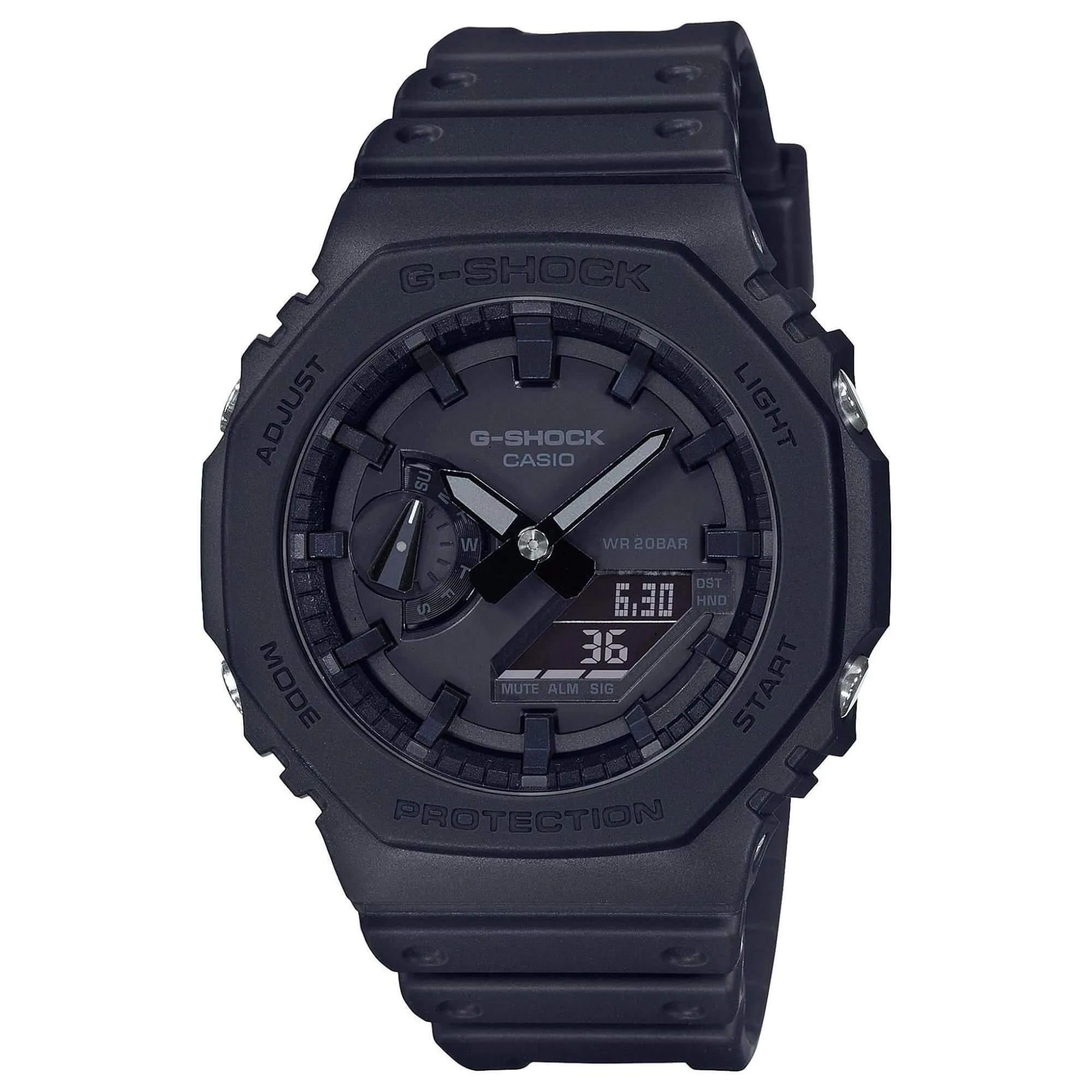 Casio Men's G-Shock Black Resin Strap Watch | GA2100-1A1