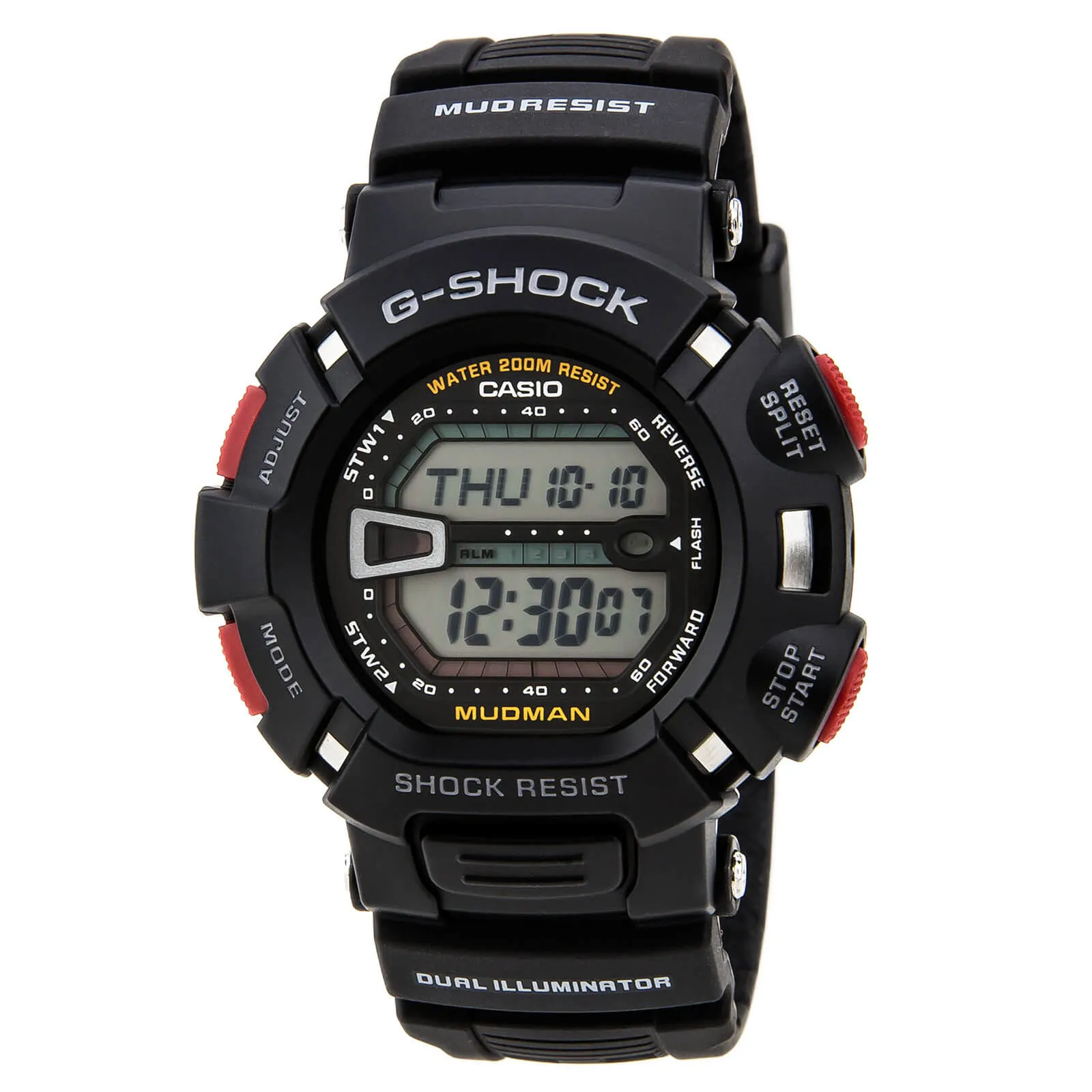 Casio Men's G-Shock Tough Mud Resistant Super Illuminator Watch | G9000-1V