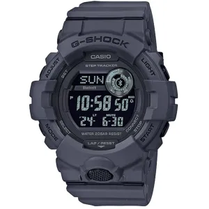Casio Men's Watch - G-Shock G-Squad Grey Digital Dial Resin Strap | GBD-800UC-8CR