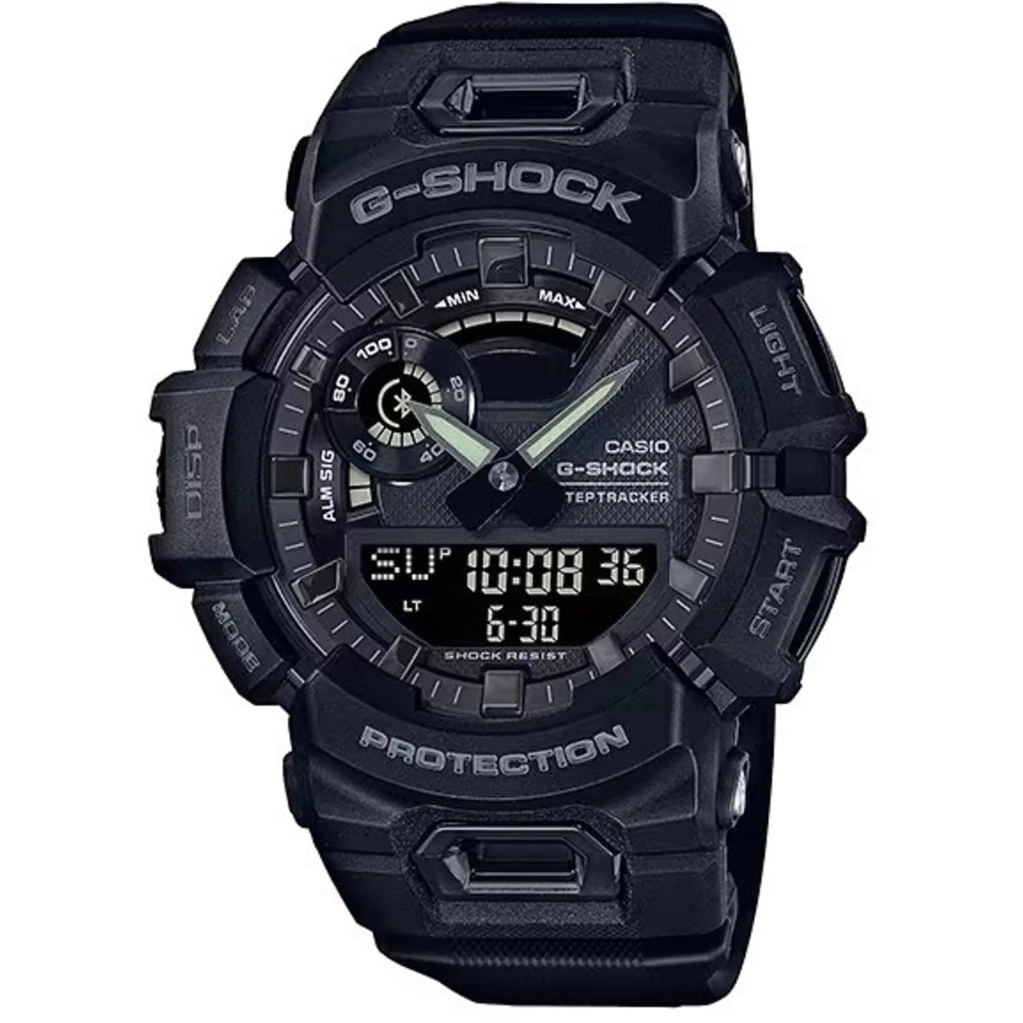 Casio Men's Watch - G-Shock Move World Timer Black Analog Digital Dial | GBA900-1A