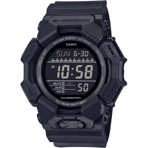Casio Men's Watch - G-Shock World Time Black Digital Dial Resin Strap | GD010-1A1