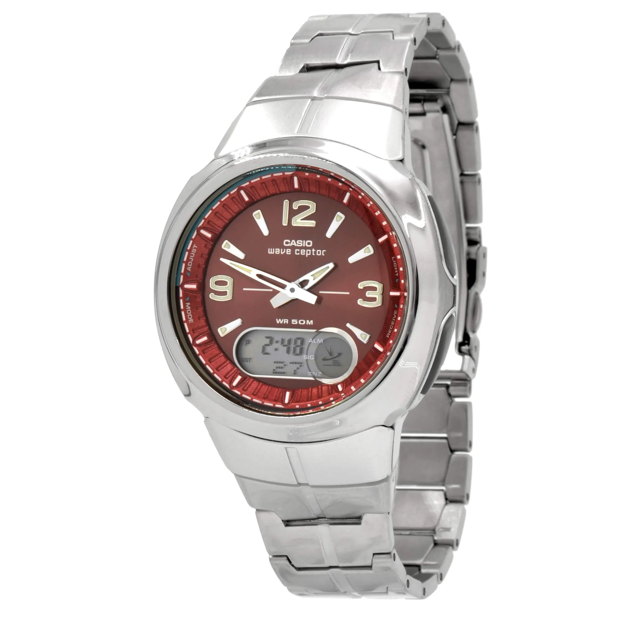 Casio Stainless steel Case Stainless steel Band Watch | WVA-106HDA-4B