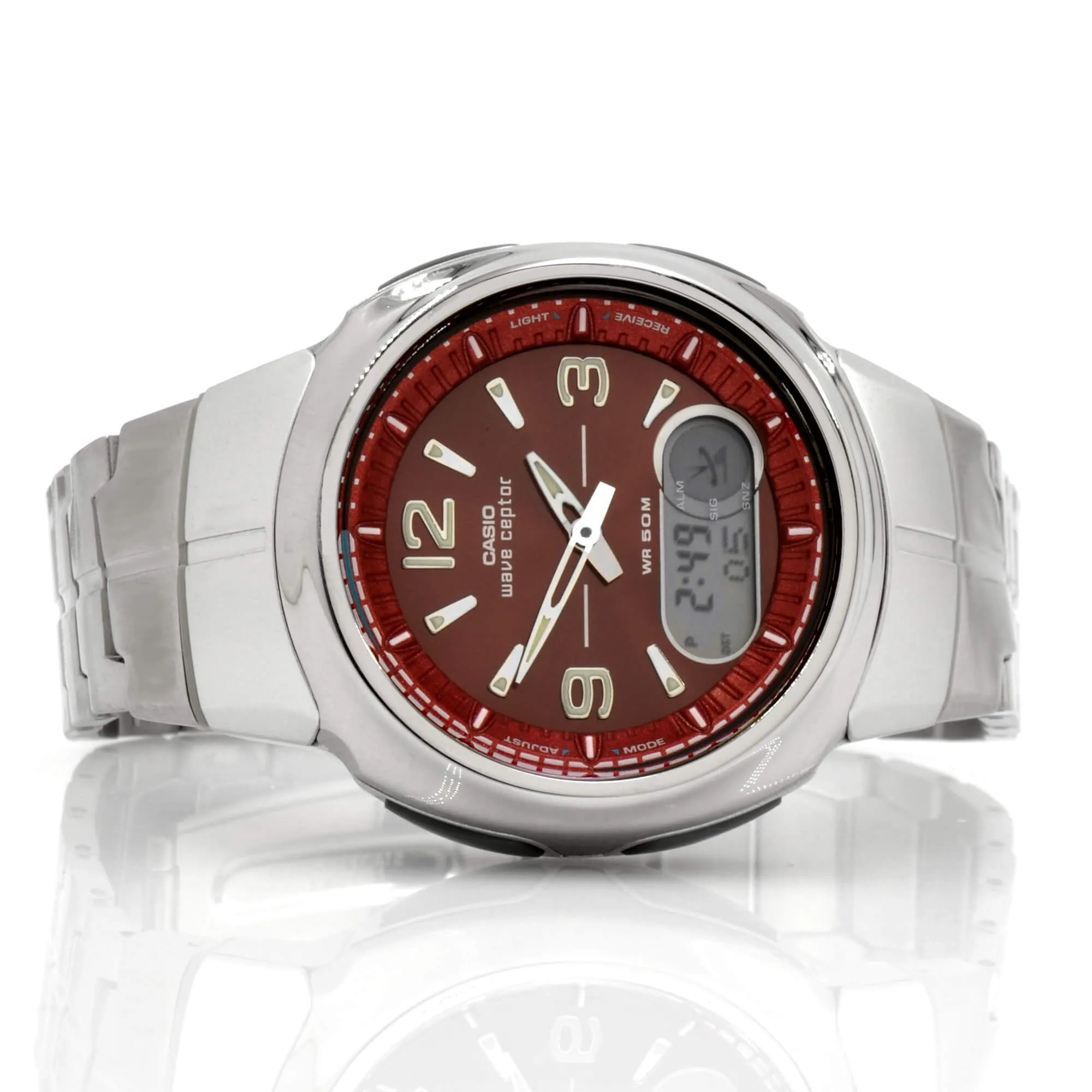 Casio Stainless steel Case Stainless steel Band Watch | WVA-106HDA-4B