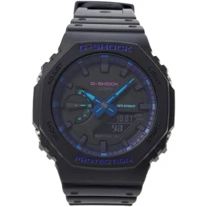 Casio Unisex Ana Digi Watch - G-Shock Virtual Blue Series Resin Strap | GA2100VB-1A