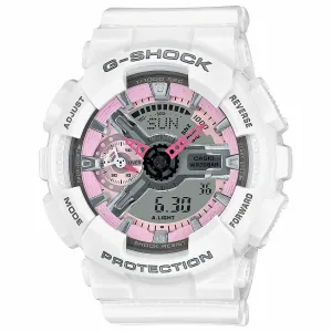 Casio Women's Alarm Watch - G-Shock S Series Dive Ana-Digi Grey Dial | GMAS110MP-7A