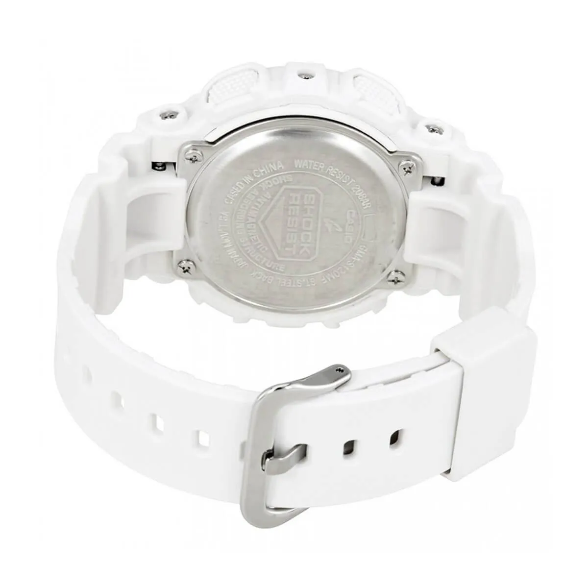 Casio Women's Ana-Digi Watch - G-Shock Rose Gold Dial Dive | GMAS120MF-7A2
