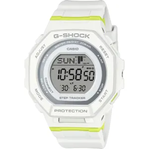 Casio Women's Watch G-Shock White Resin Strap Grey Digital Dial GMD-B300SC-7CR