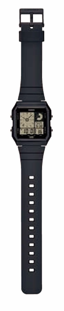 Casio Black Resin Band Watch LF20W-1A