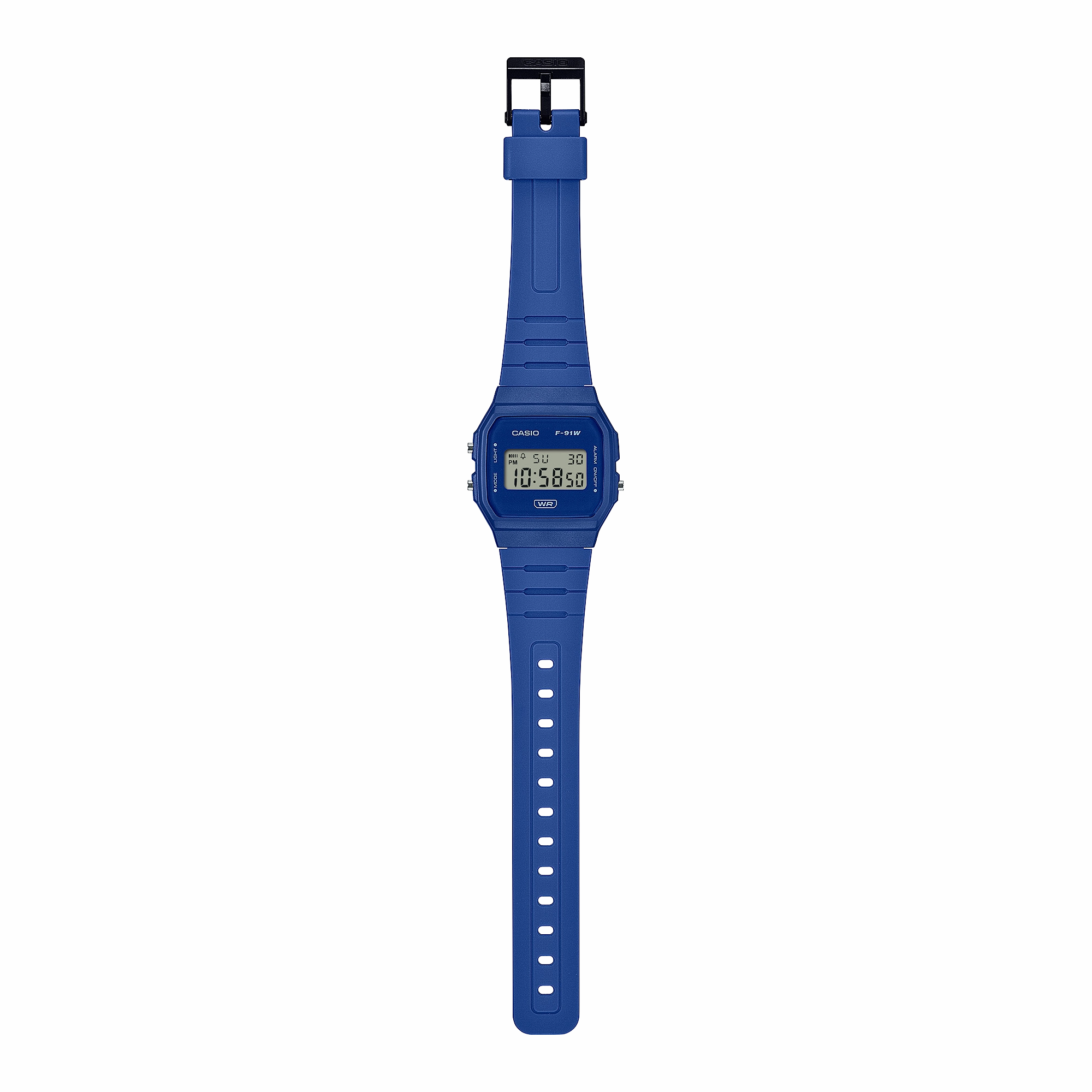 Casio Blue Resin Band Watch F91WB-2A1