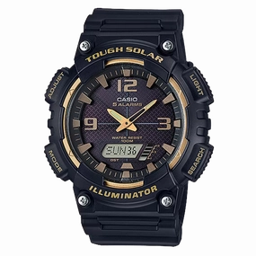Casio Digital Black Resin Band Watch AQS810W-1A3