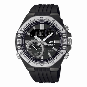 Casio Edifice Automotive Toolkit Inspired Design Series Black Resin Band Watch ECB10TP-1A