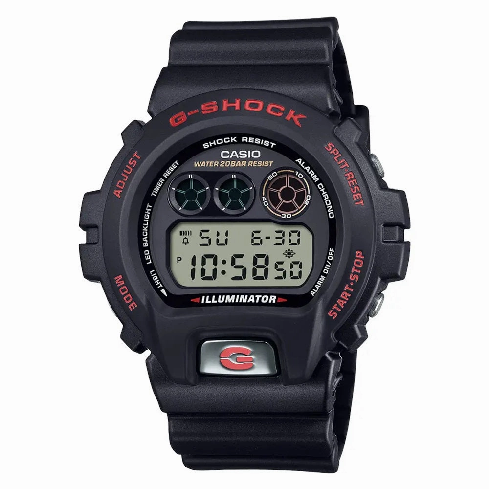 Casio G Shock 30th Anniversary Edition Digital Watch Black DW-6900TR-1ER