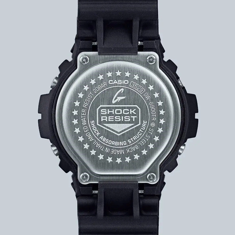 Casio G Shock 30th Anniversary Edition Digital Watch Black DW-6900TR-1ER