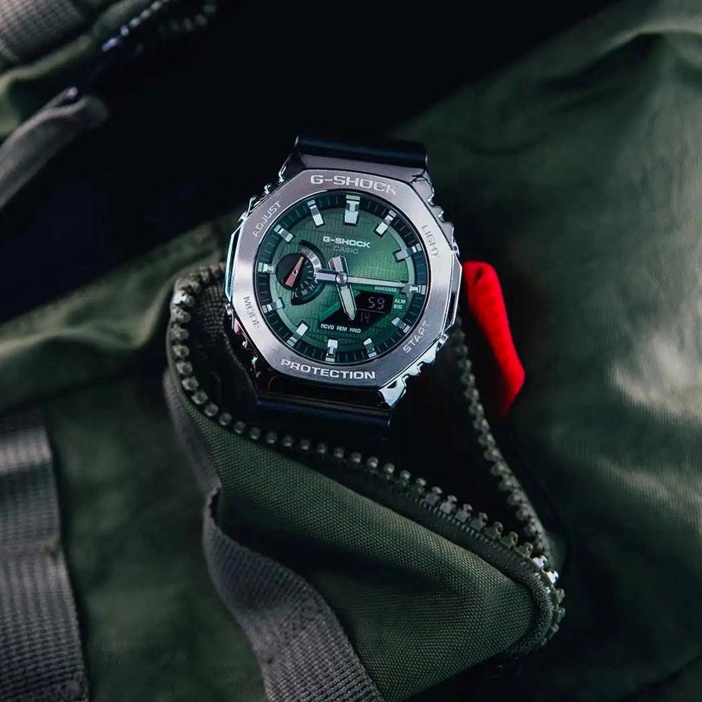 Casio G-Shock Solar and Bluetooth Mens Watch GBM-2100A-1A3ER