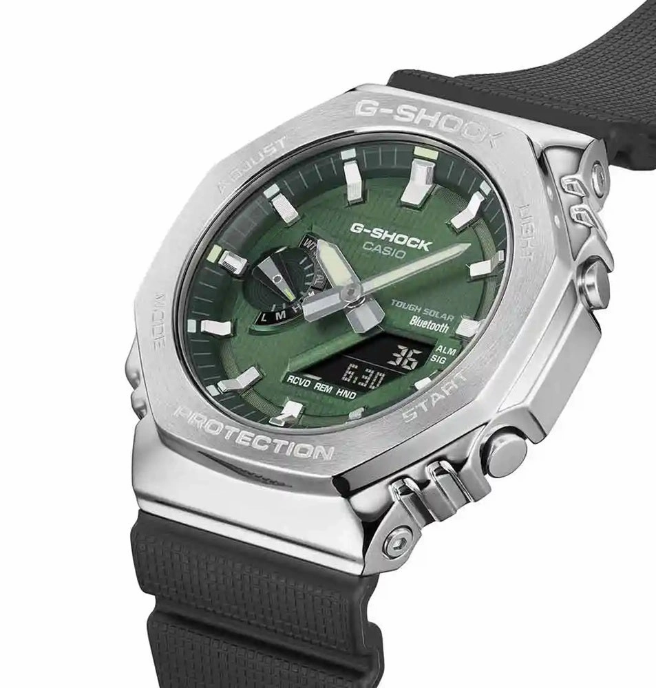 Casio G-Shock Solar and Bluetooth Mens Watch GBM-2100A-1A3ER