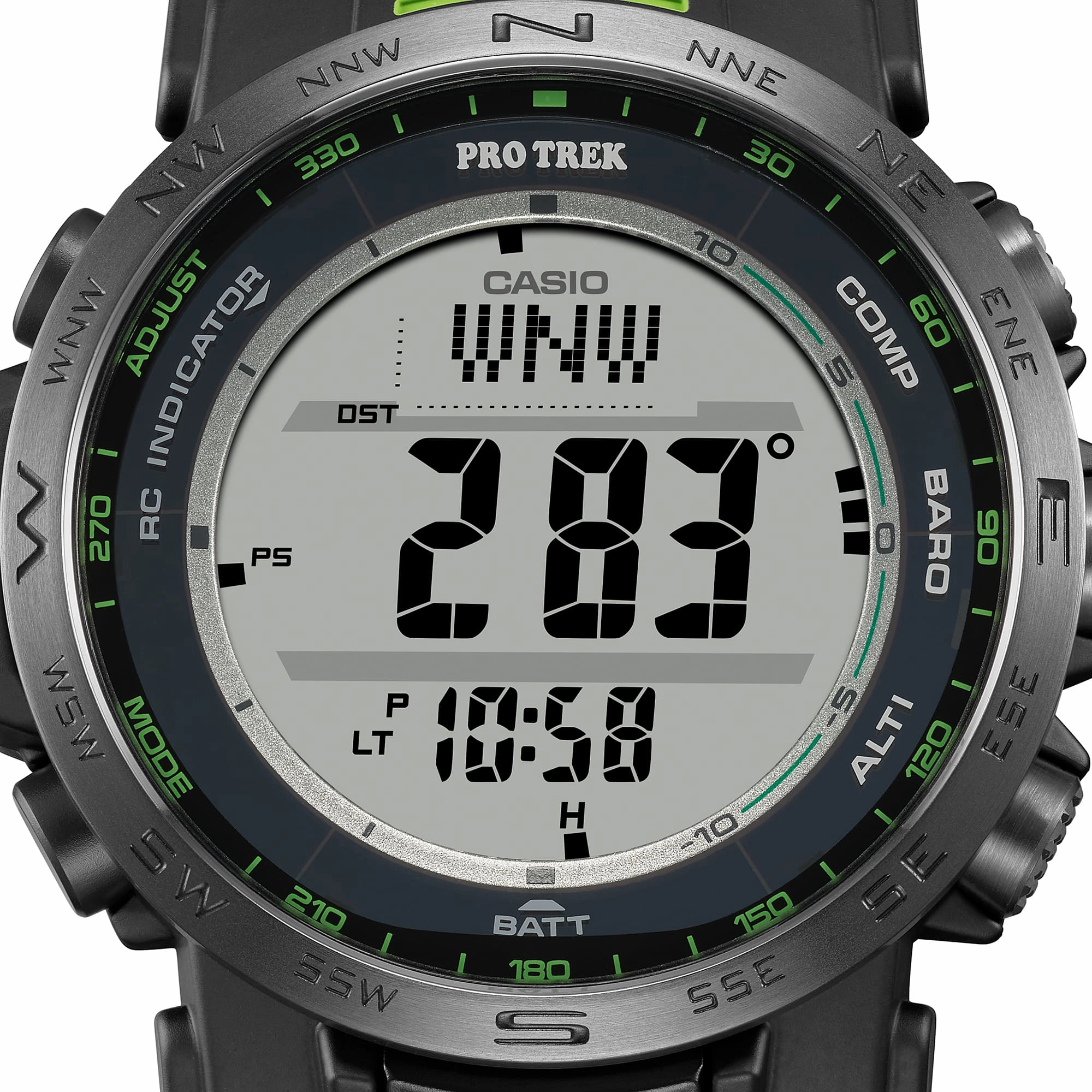 Casio Pro Trek Tough Solar Resin Band Watch PRW35Y-3D