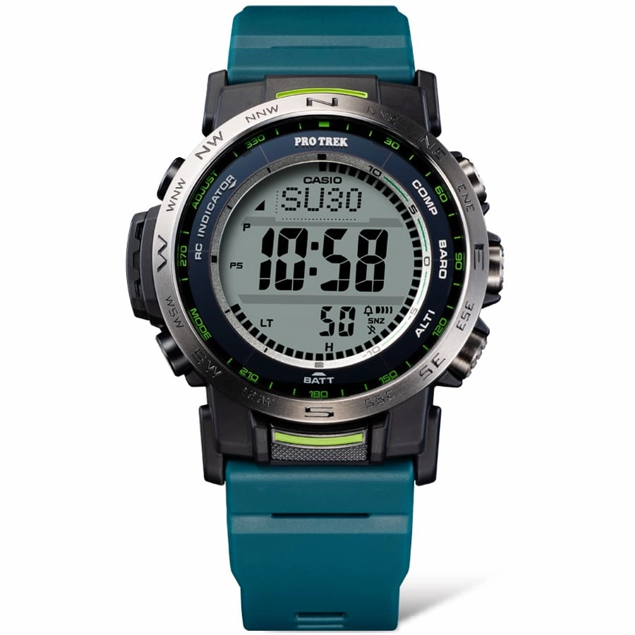 Casio Pro Trek Tough Solar Resin Band Watch PRW35Y-3D