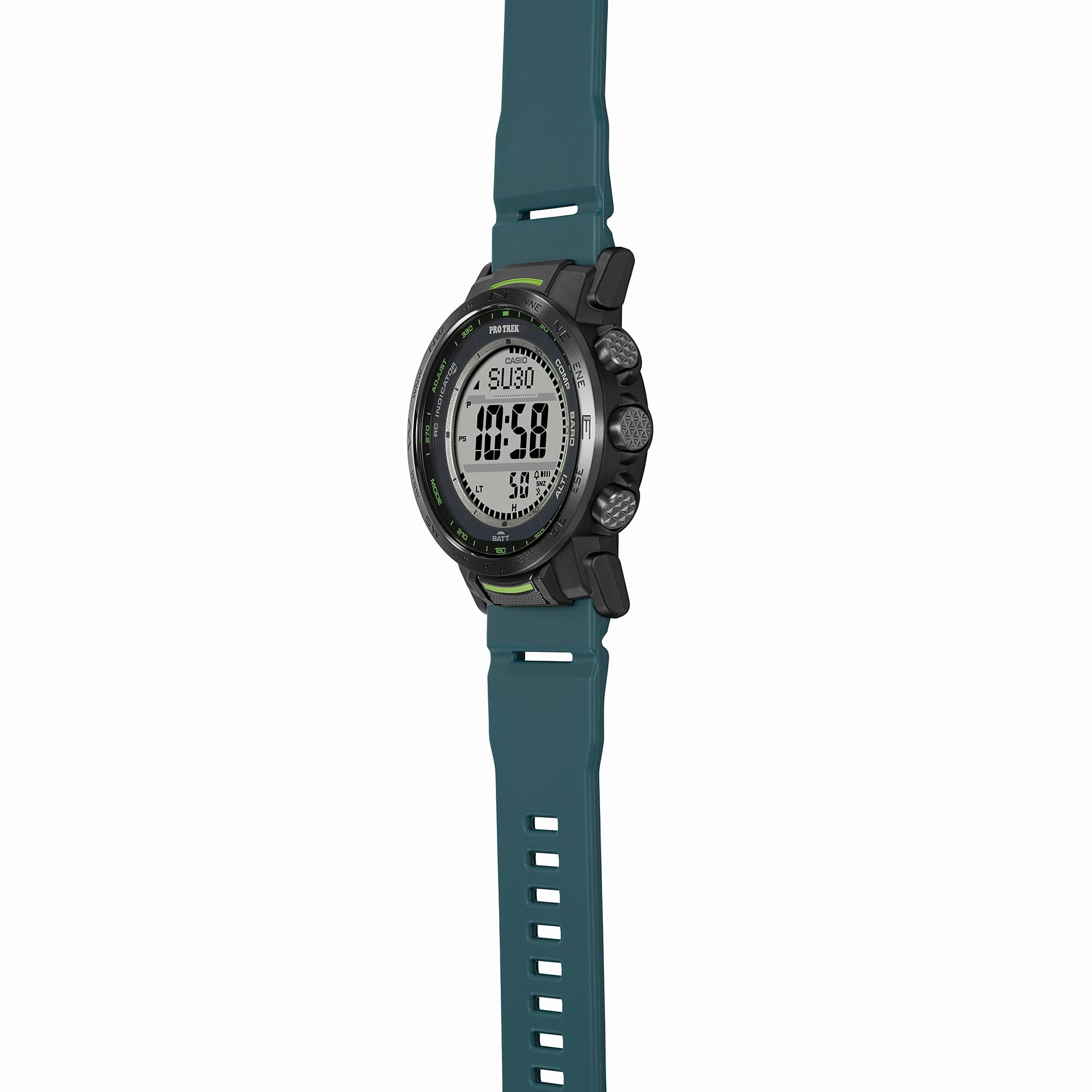 Casio Pro Trek Tough Solar Resin Band Watch PRW35Y-3D