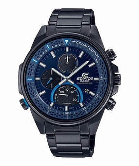Casio Slim Line with Sapphire Crystal Blue Dial Watch EFSS590DC-2A