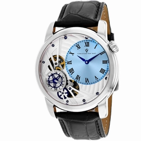 Christian Van Sant Men's Watch - Sprocket Auto-Quartz Blue Dial Bracelet | CV1543