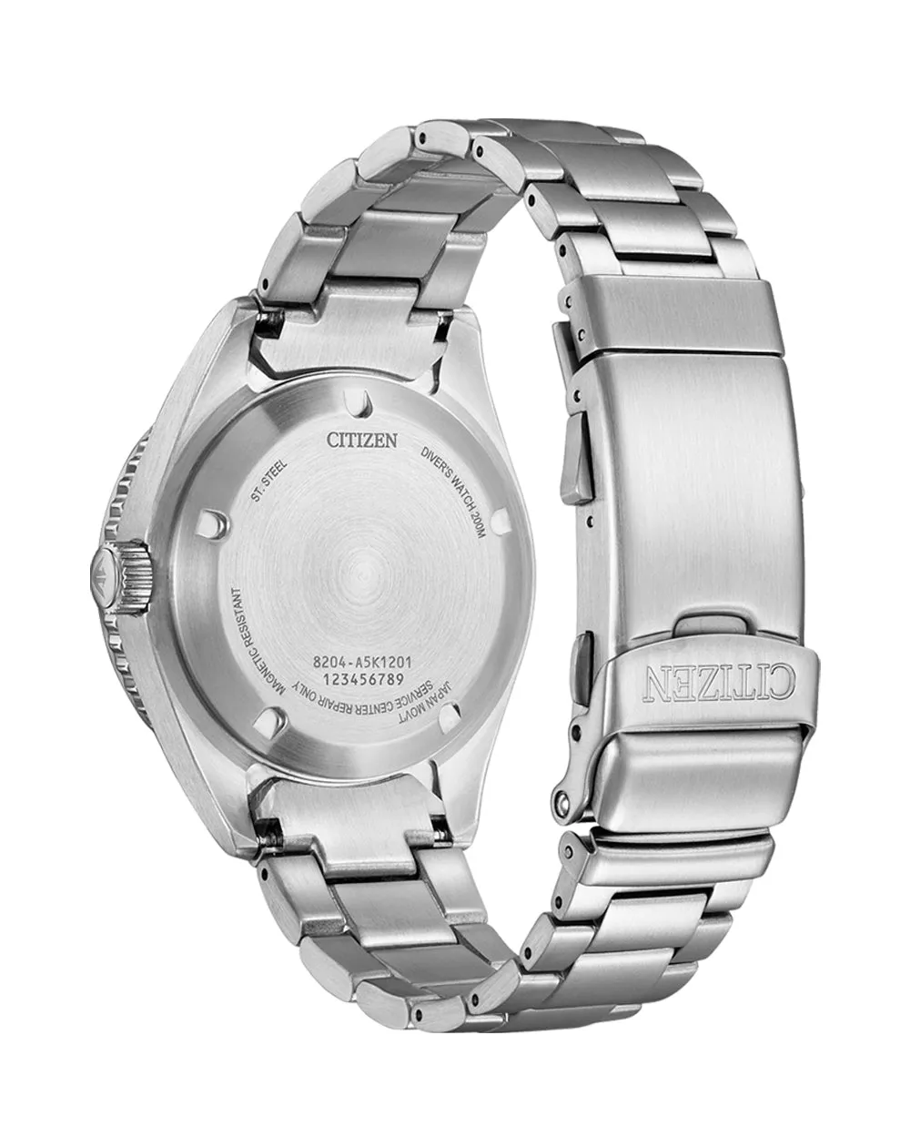 Citizen Promaster Automatic Stainless Steel Yellow Dial Watch NY0120-52X