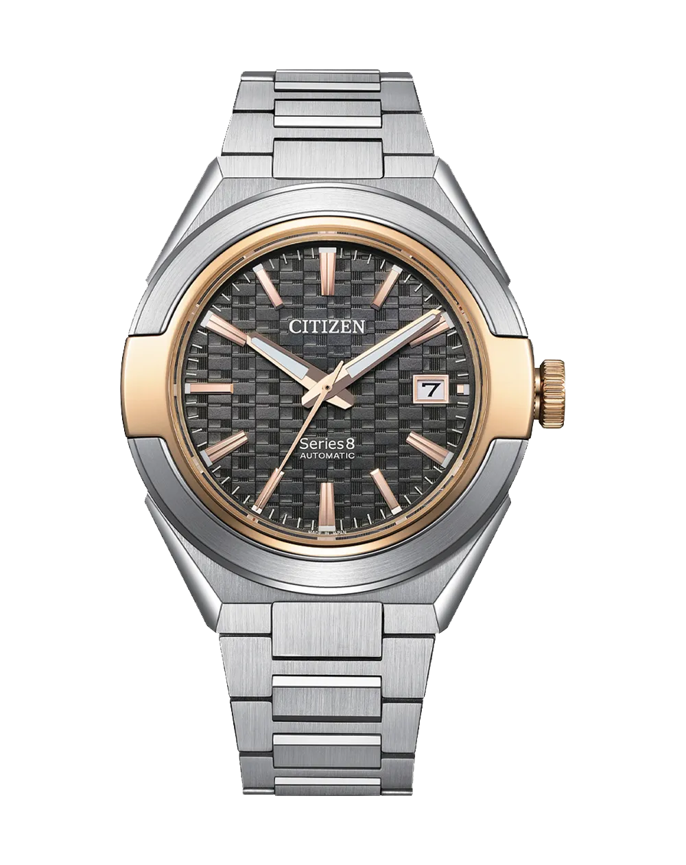 Citizen Series 8 Automatic Stainless Steel Black Watch NA1034-51H
