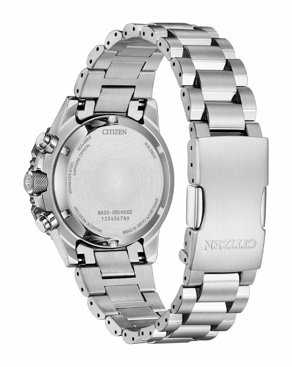 Citizen Eco-Drive Promaster Navihawk Brown Dial Stainless Steel Watch CA4664-60X