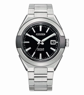 Citizen Series 8 Black Dial Automatic Watch NA1004-87E