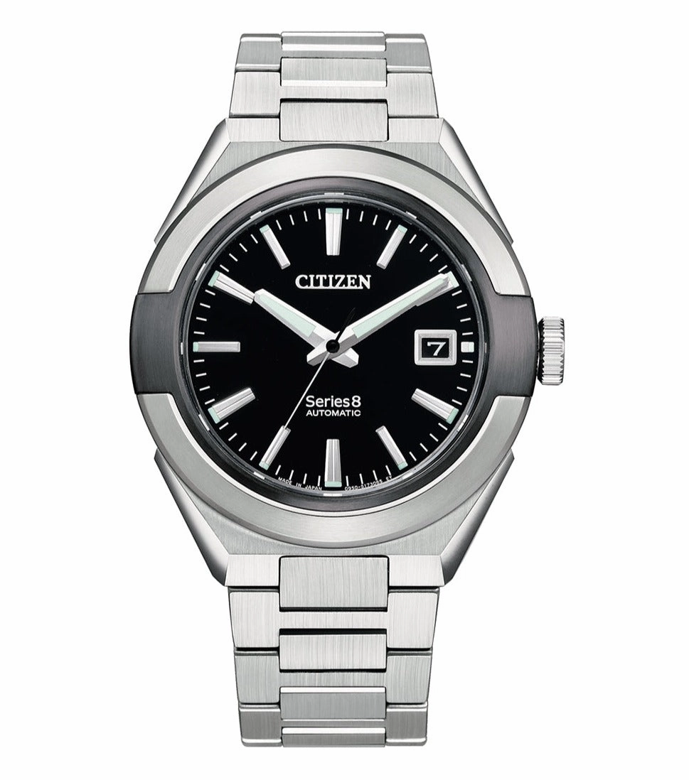 Citizen Series 8 Black Dial Automatic Watch NA1004-87E