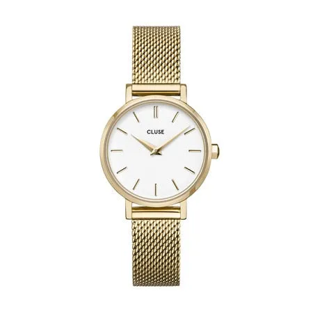CLUSE Boho Chic Petite Mesh Gold Watch CW0101211001