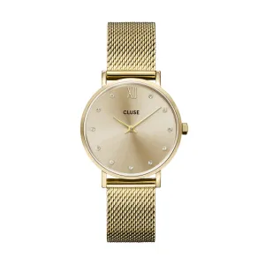 CLUSE Minuit Gold Crystals/Gold Mesh CW10204