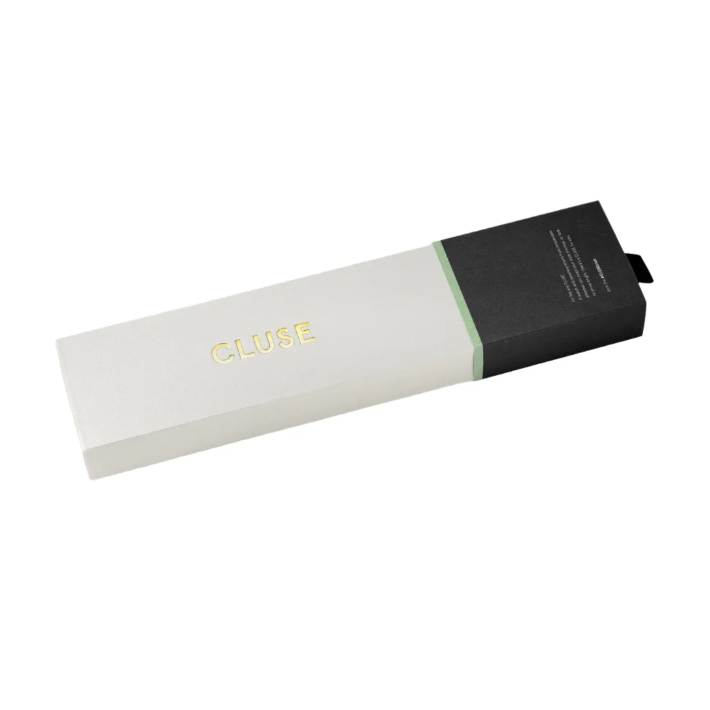 CLUSE Minuit Multifunction Black Lizard Gold Watch CW10705
