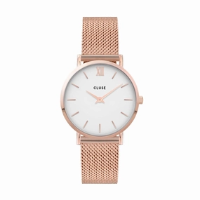 CLUSE Minuit Rose Gold Watch CW0101203001
