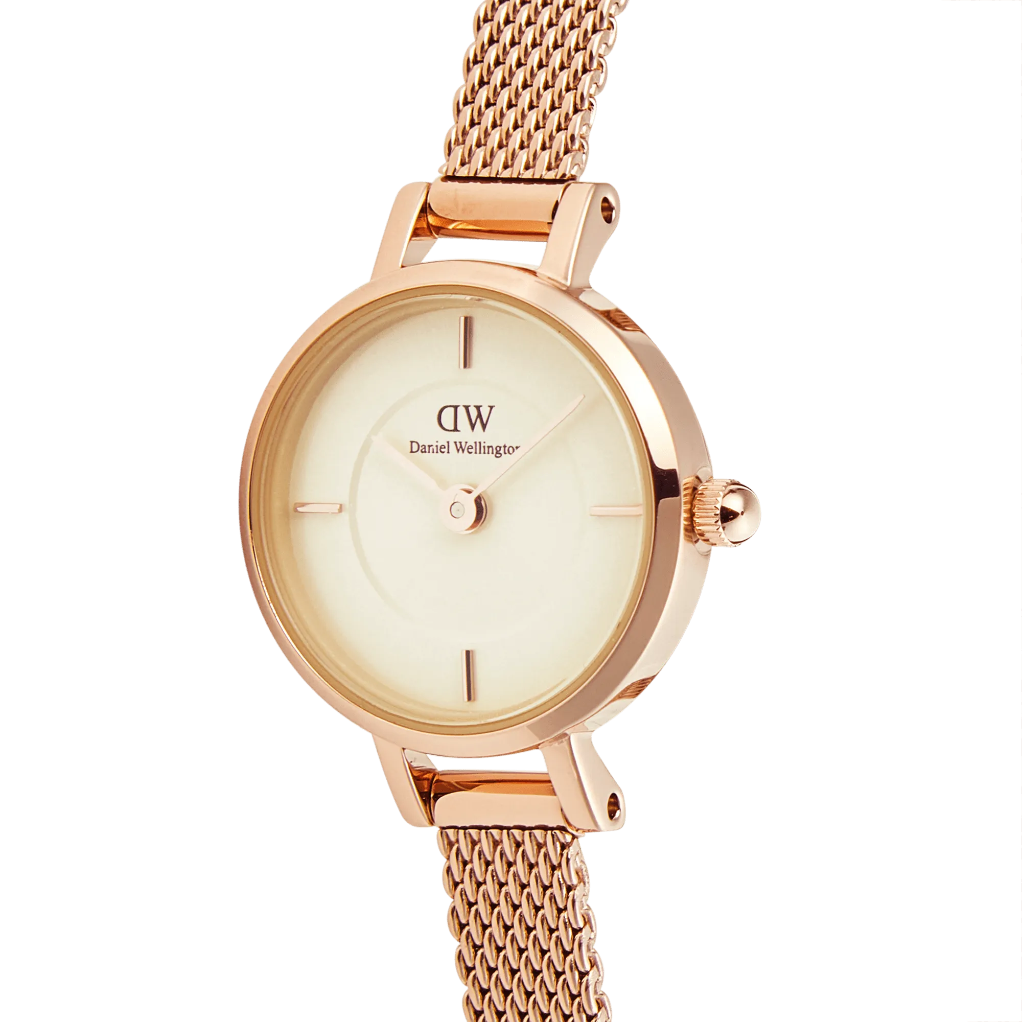 Daniel Wellington 19mm Petite Mini Champagne Melrose Watch