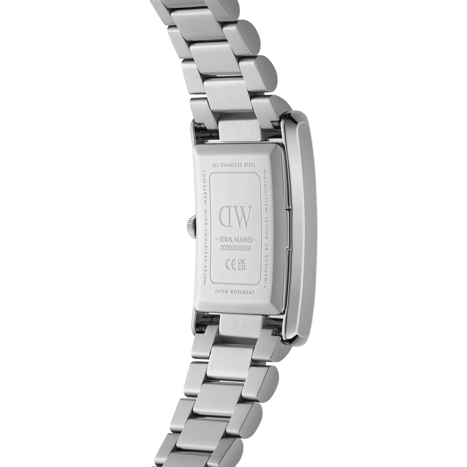 Daniel Wellington Bound 3-Link Silver Watch DW00100701