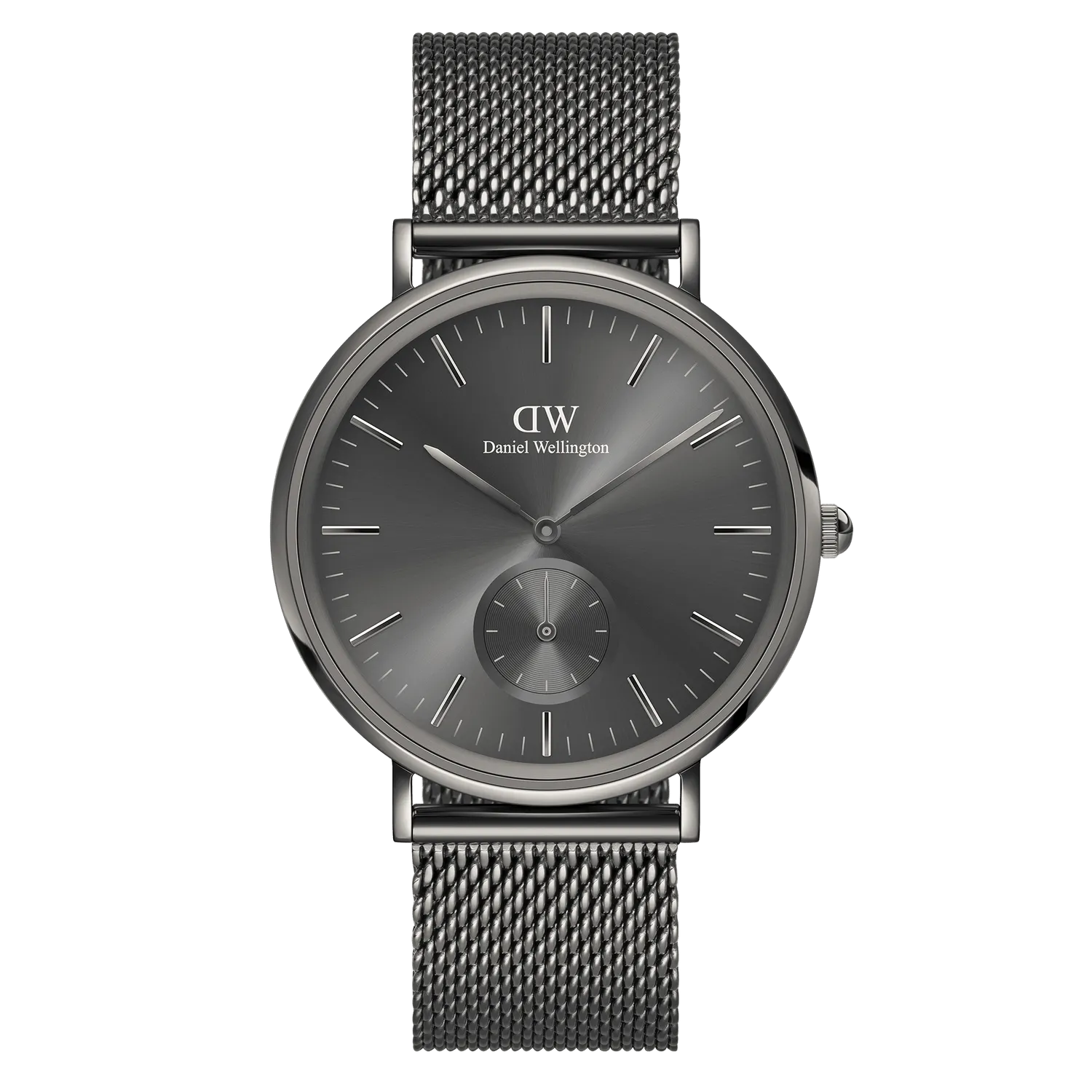 Daniel Wellington Classic Multi-Eye Mesh Graphite Dial Watch DW00100712