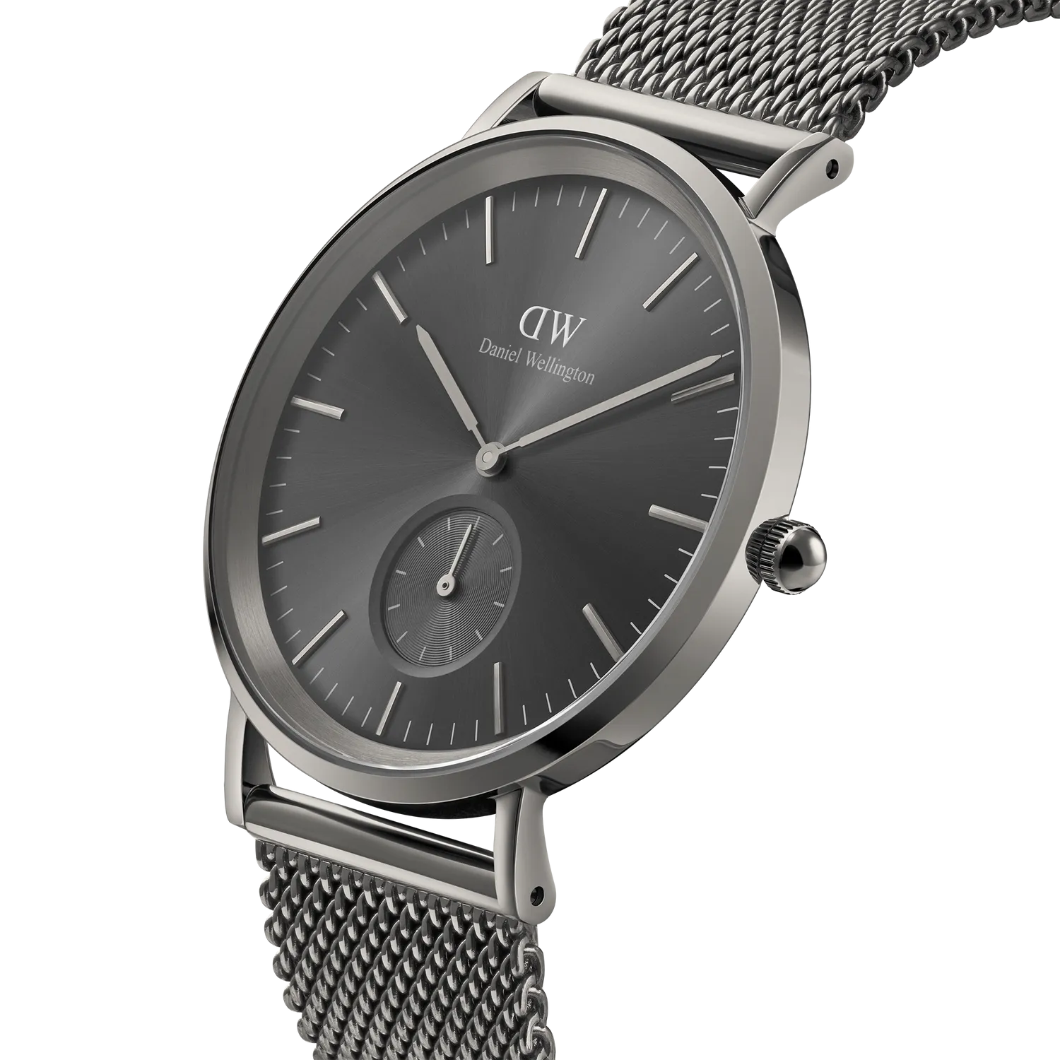 Daniel Wellington Classic Multi-Eye Mesh Graphite Dial Watch DW00100712