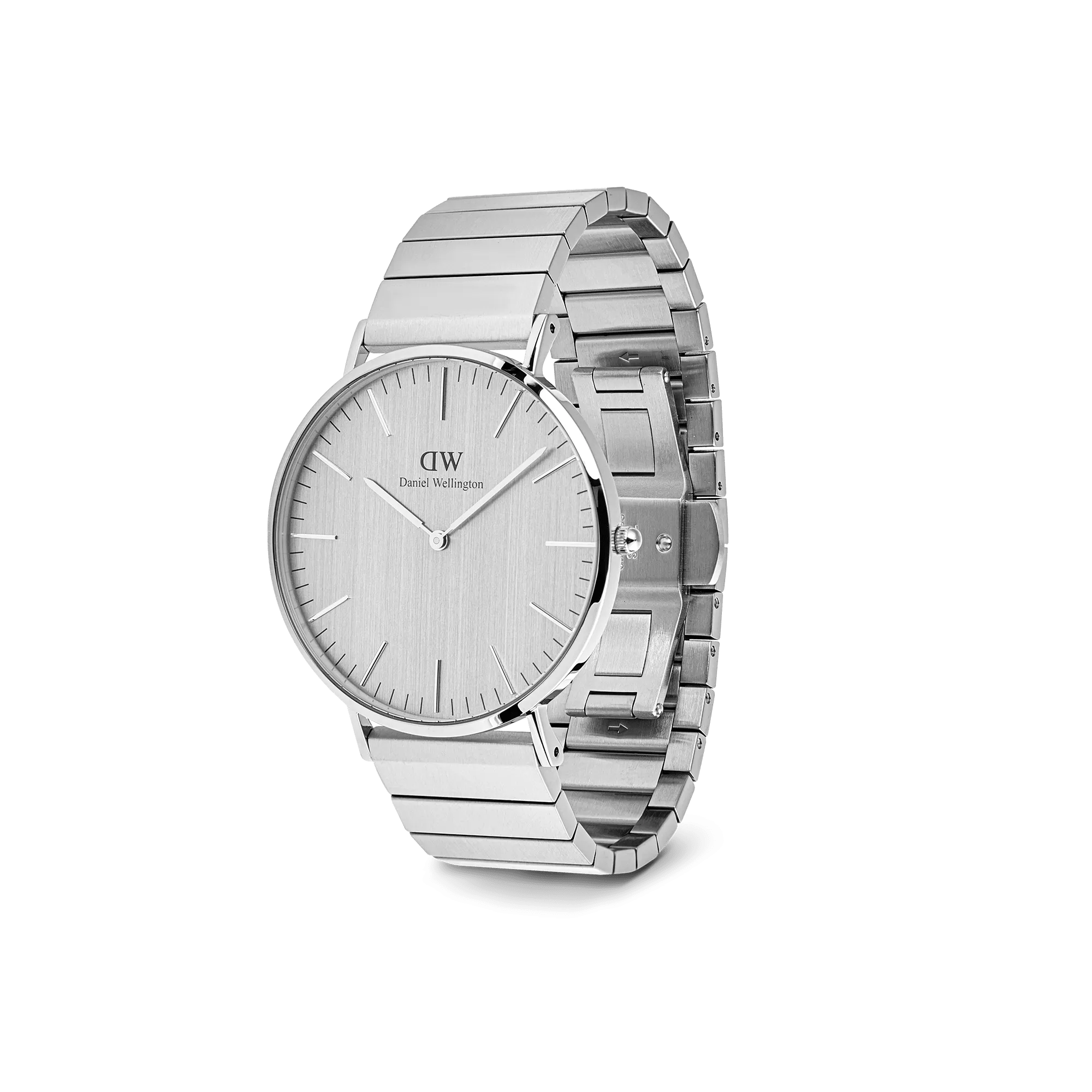 Daniel Wellington Classic Piano Link Silver Unitone Watch