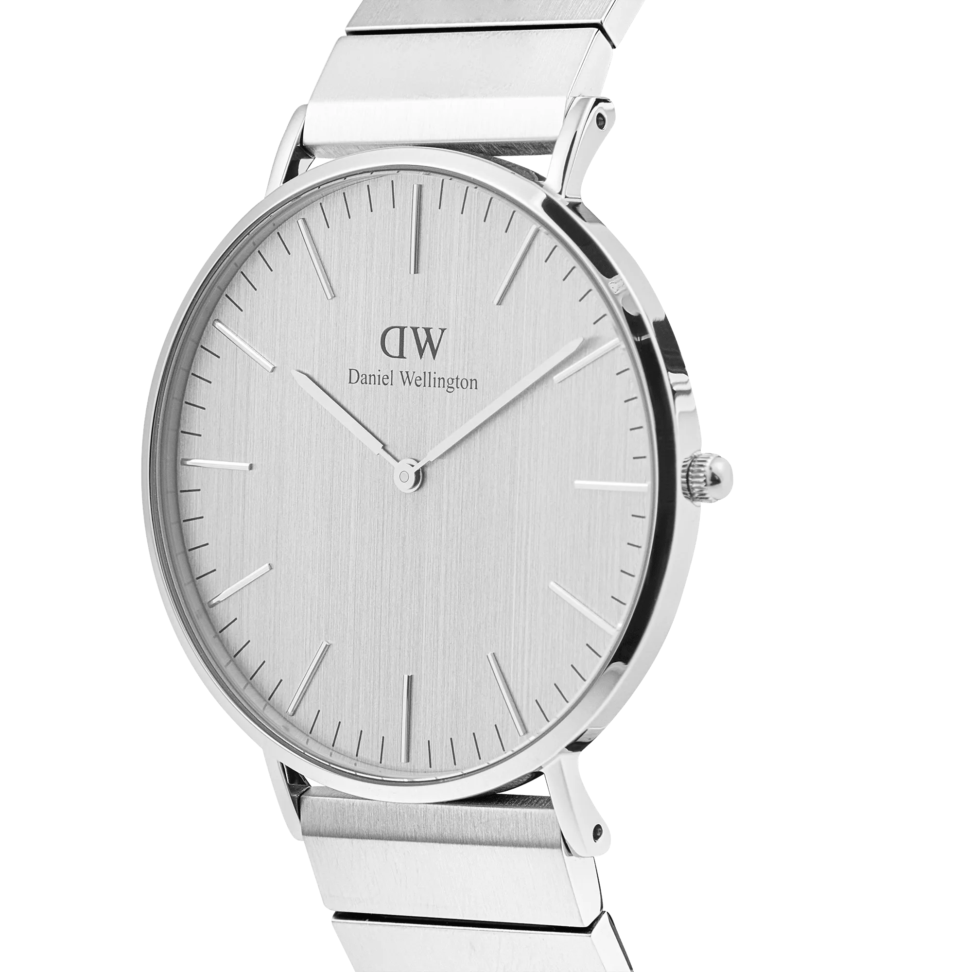 Daniel Wellington Classic Piano Link Silver Unitone Watch
