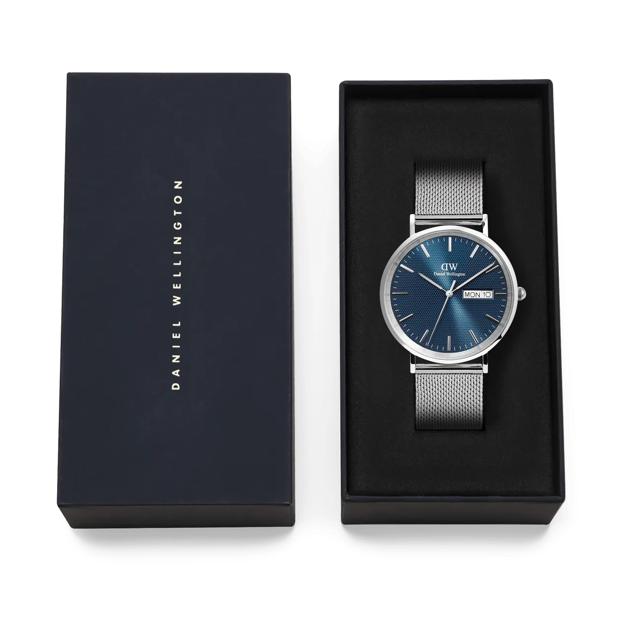 Daniel Wellington Classic Sterling Arctic Blue Dial Watch DW00100833